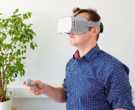 virtual reality vierkant